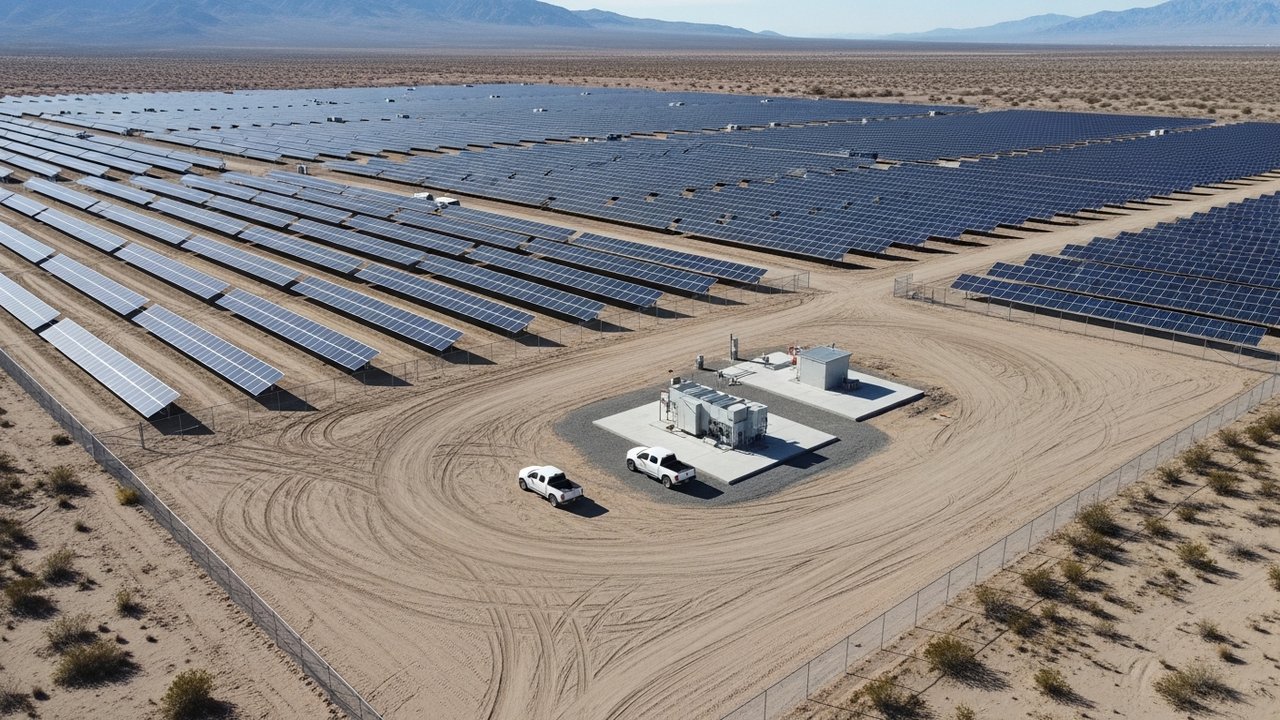 Nevada solar farm
